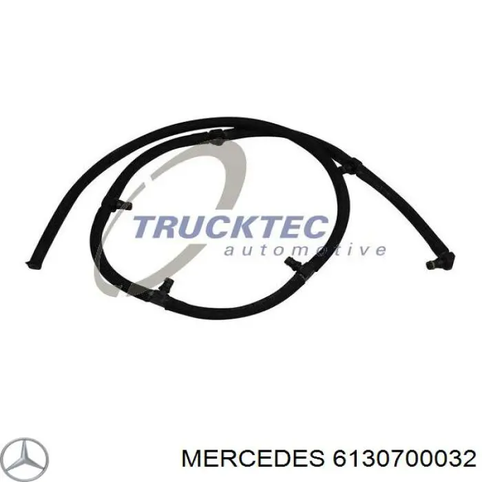 Трубка топливная, обратная от форсунок Mercedes 6130700032 цена, от 27.83 USD