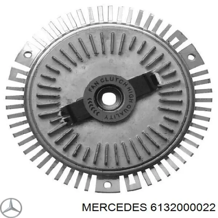 Вискомуфта вентилятора 6132000022 Mercedes