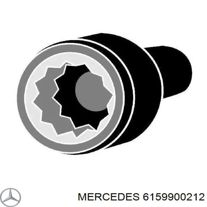 6159900212 Mercedes болт гбц