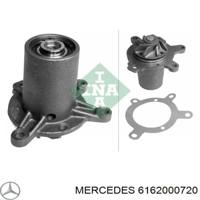 Помпа охлаждения Mercedes 6162000720 цена, от 37.70 USD