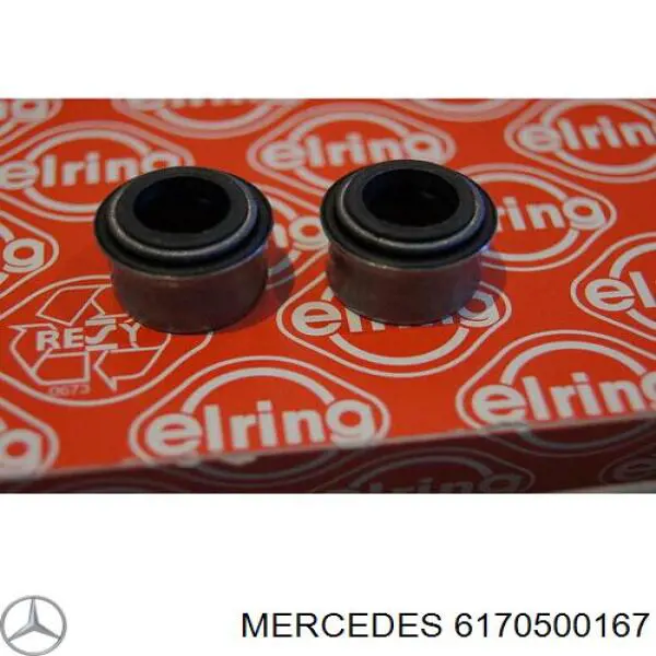 Сальник клапана (маслосъемный), впуск/выпуск, комплект на мотор Mercedes 6170500167 цена, от 9.13 USD