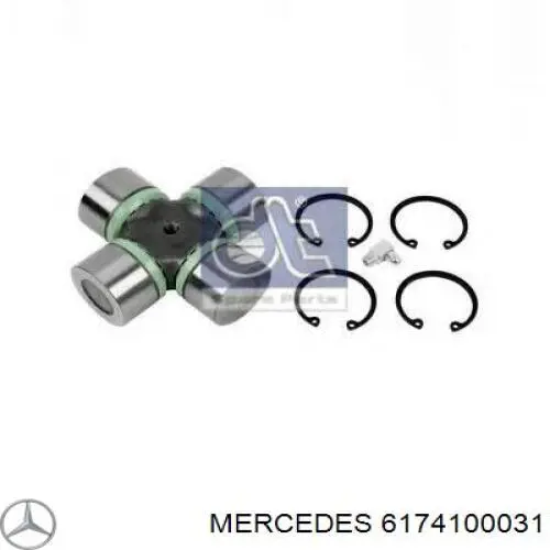 Крестовина карданного вала заднего Mercedes 6174100031