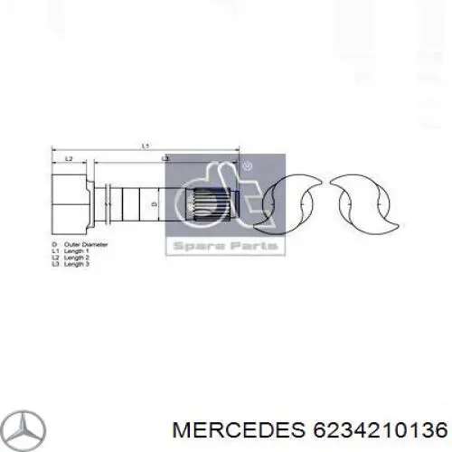 6234210136 Mercedes 