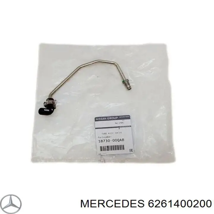 6261400200 Mercedes tubo de sensor de pressão dos gases de escape