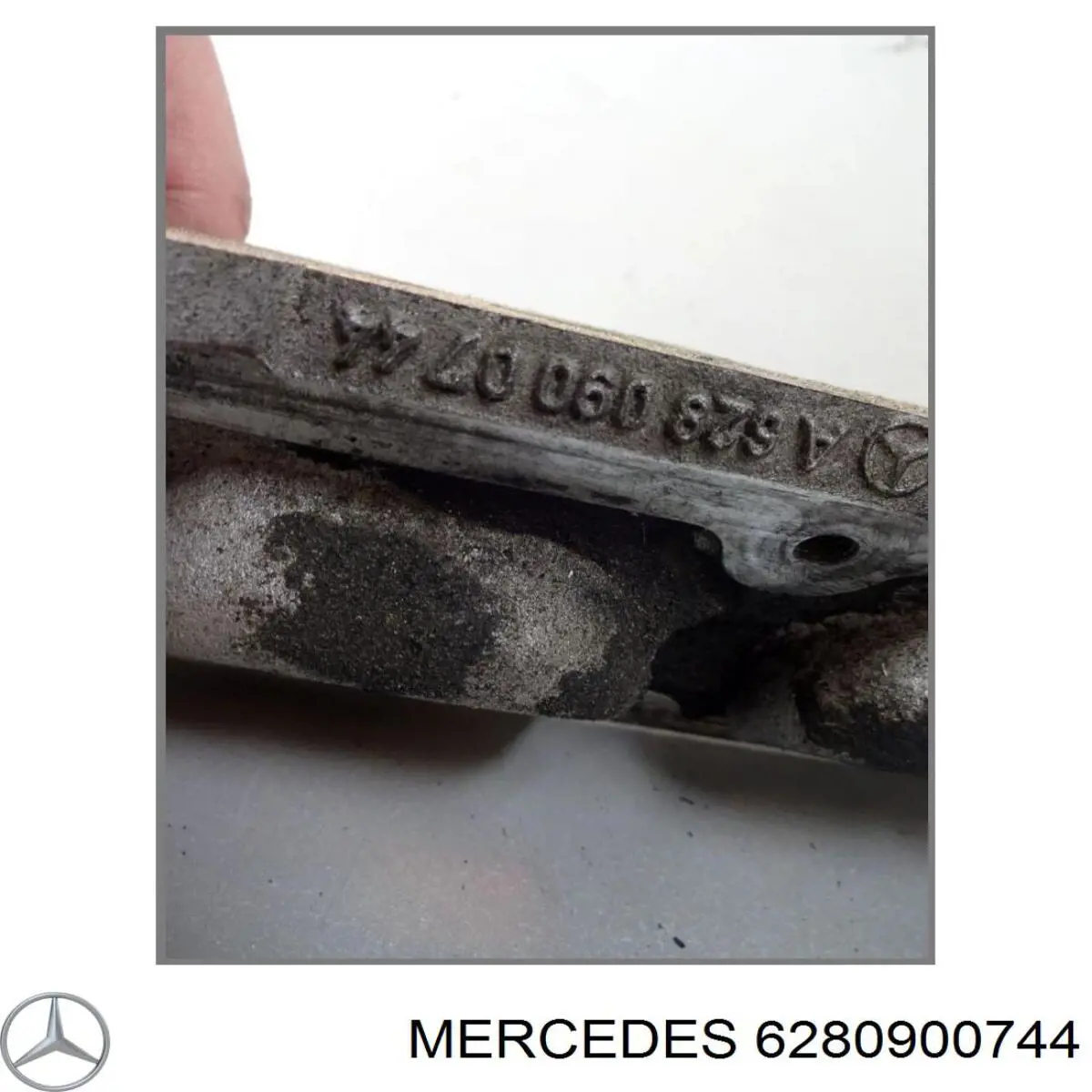 6280900744 Mercedes Дроссельная заслонка