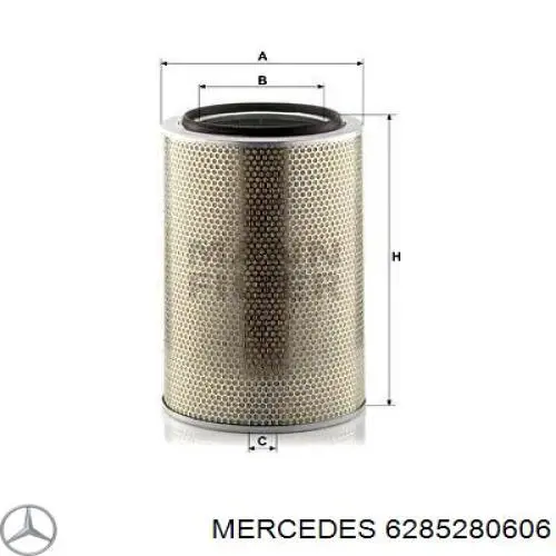 Воздушный фильтр 6285280606 Mercedes