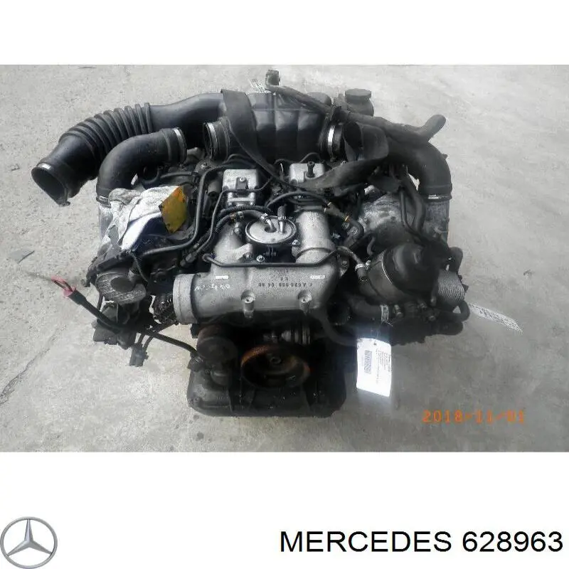 628963 Mercedes Мотор в сборе