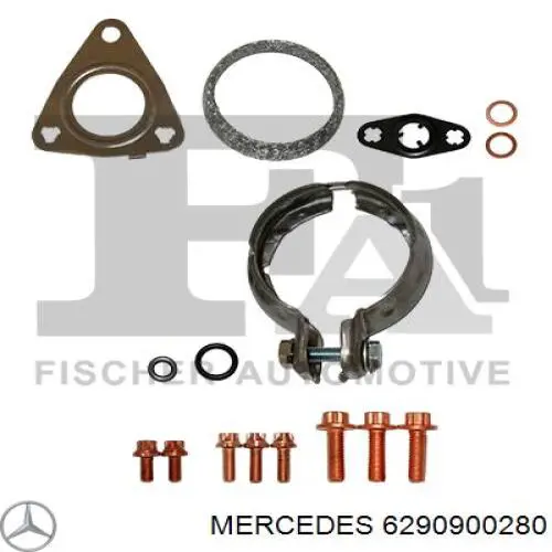 6290900280 Mercedes Турбонаддув