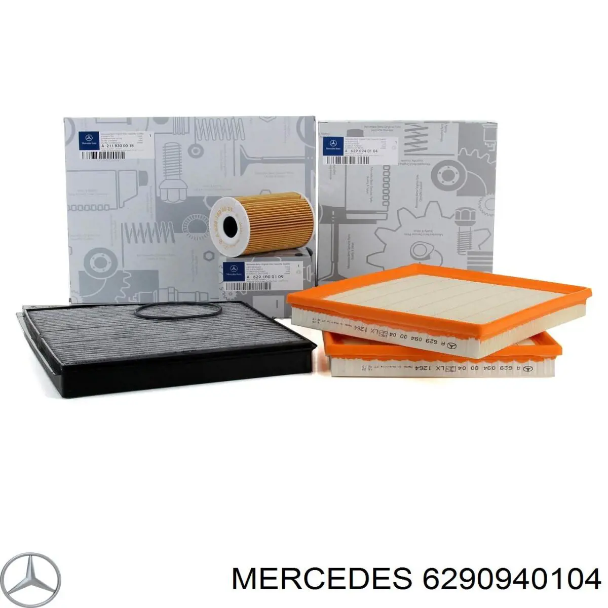 Элемент воздушного фильтра Mercedes 6290940104 цена, от 18.04 USD