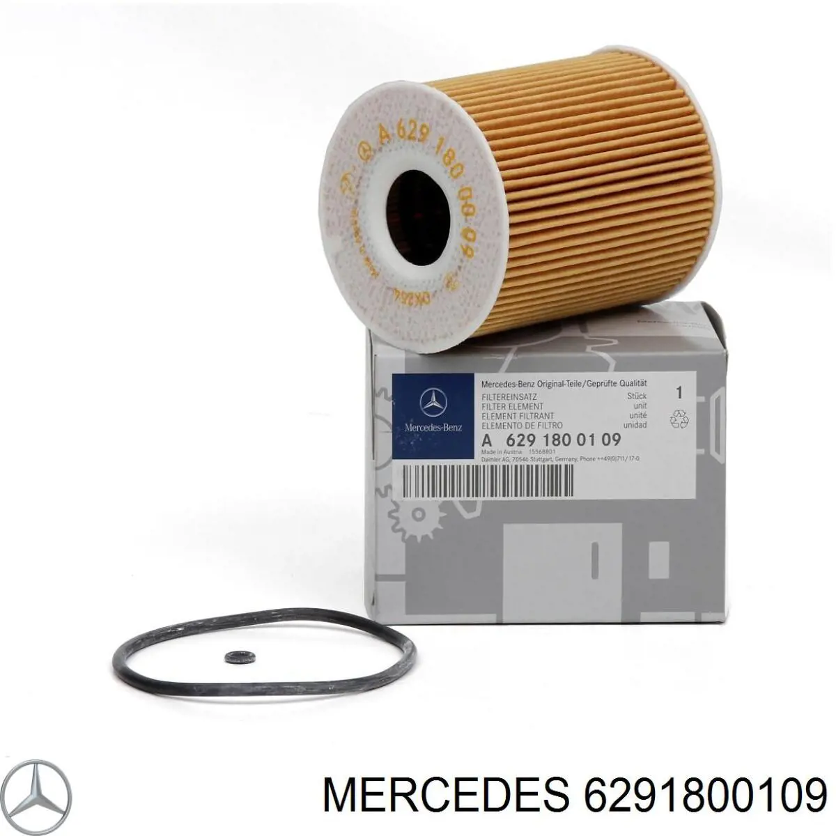 6291800109 Mercedes масляный фильтр