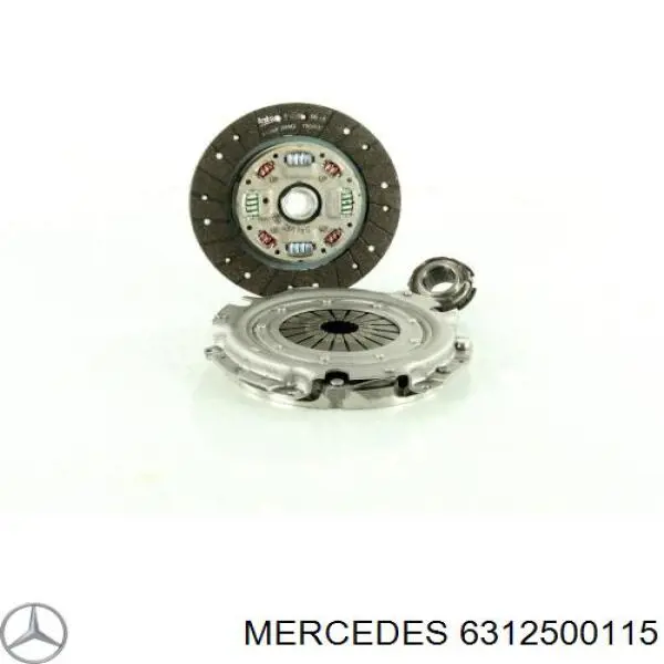 Купить 6312500115 Mercedes Подшипник включения сцепления