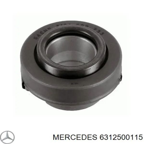 Подшипник скольжения сцепления Mercedes 6312500115 цена, от 45.64 USD