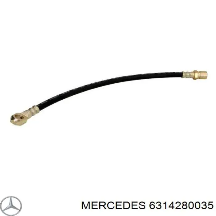 Шланг тормозной передний Mercedes 6314280035 цена, от 5.33 USD