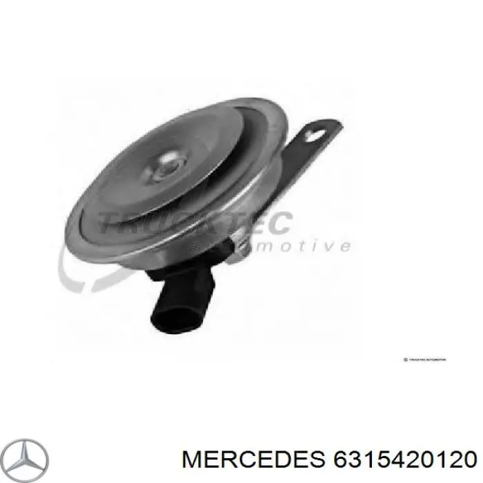 A6315420120 Mercedes сигнал звуковой (клаксон)