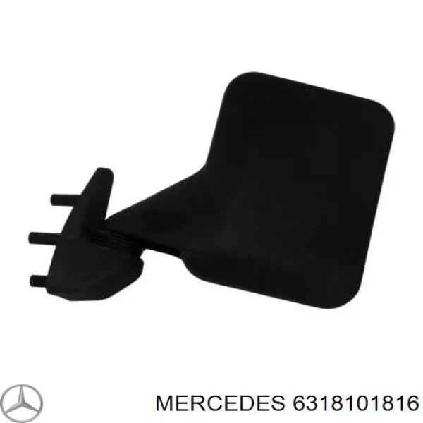Зеркало заднего вида, левое Mercedes 100 автобус (631) (1988 - 1996) цена, от 57.02 USD