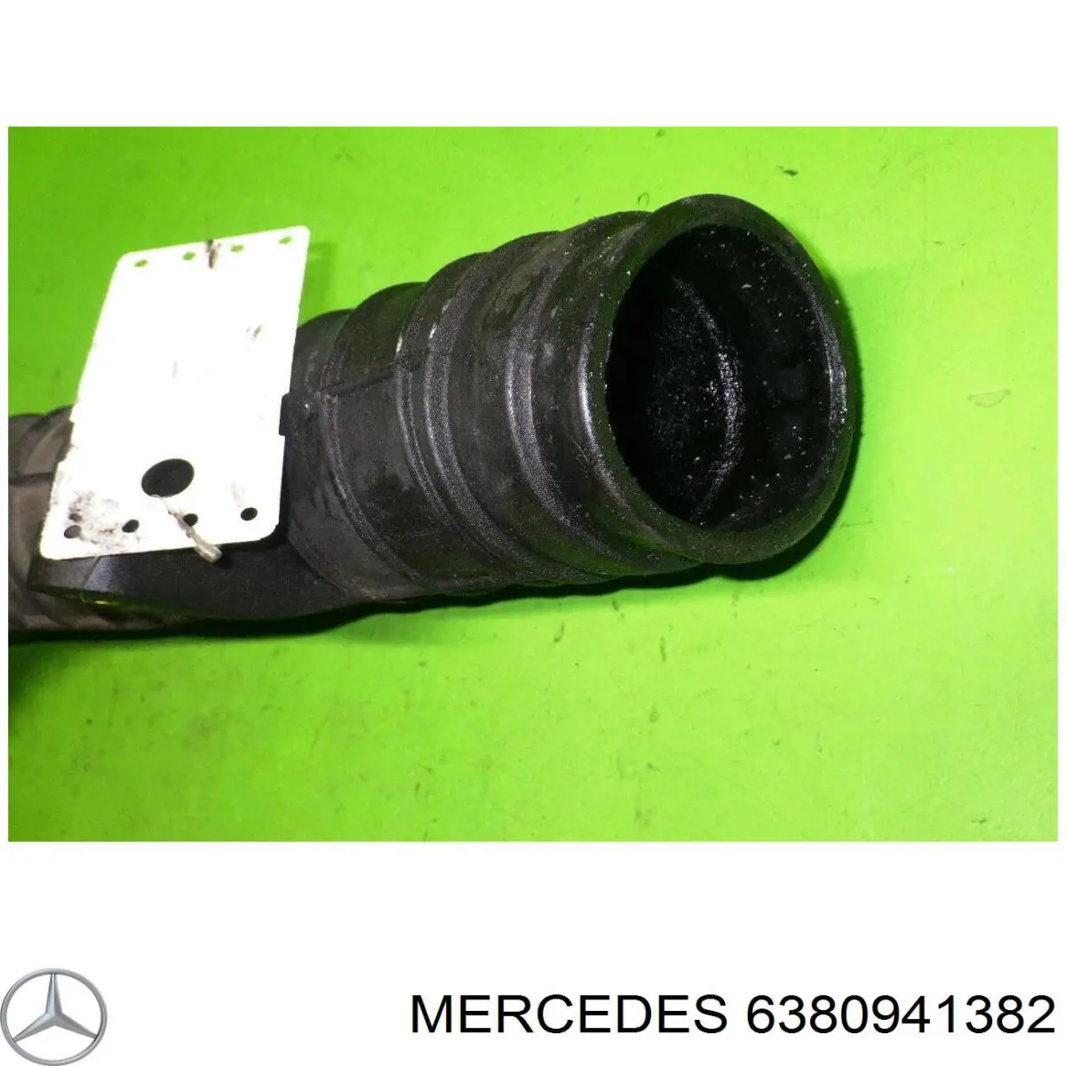 6380941382 Mercedes патрубок воздушный, вход в турбину (наддув)