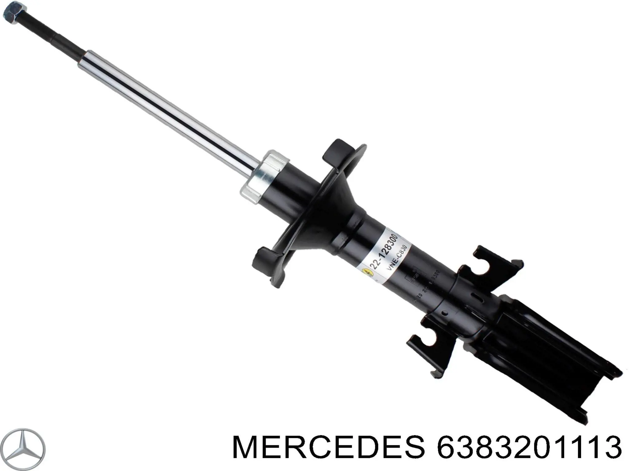 Стойка амортизатора передняя Mercedes 6383201113 цена, от 55.24 USD
