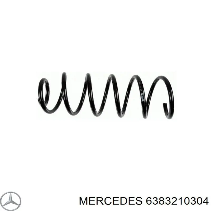 Передняя пружина 6383210304 Mercedes