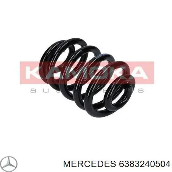 6383240504 Mercedes Пружина подвески задняя