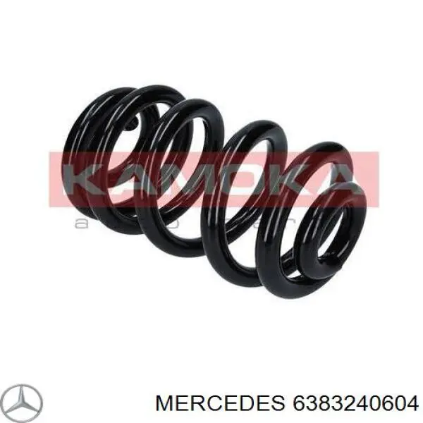 6383240604 Mercedes Пружина подвески задняя