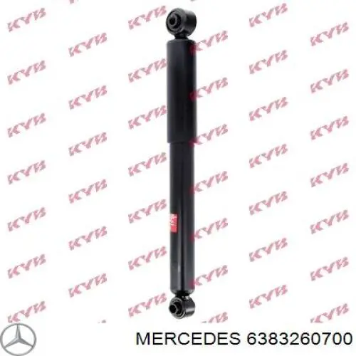 Стойка амортизатора задняя Mercedes 6383260700 цена, от 36.72 USD