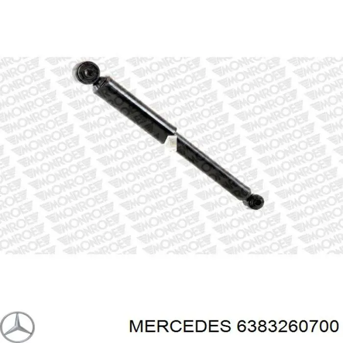 Амортизатор задний 6383260700 Mercedes