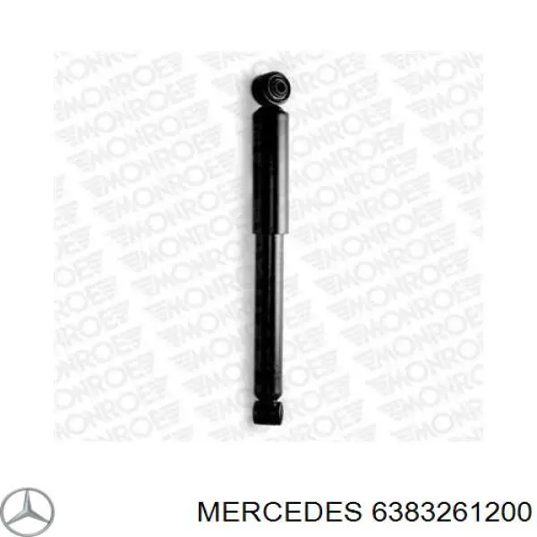 Стойка амортизатора задняя Mercedes 6383261200 цена, от 21.33 USD