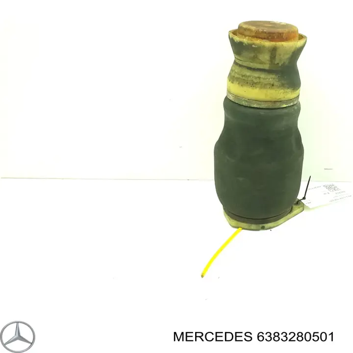 6383280501 Mercedes coxim pneumático (suspensão de lâminas pneumática do eixo traseiro)