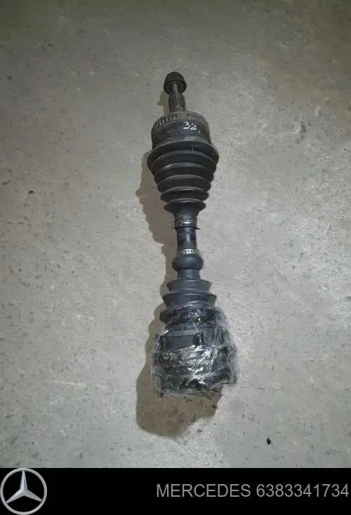 6383341734 Mercedes Ось передняя в сборе