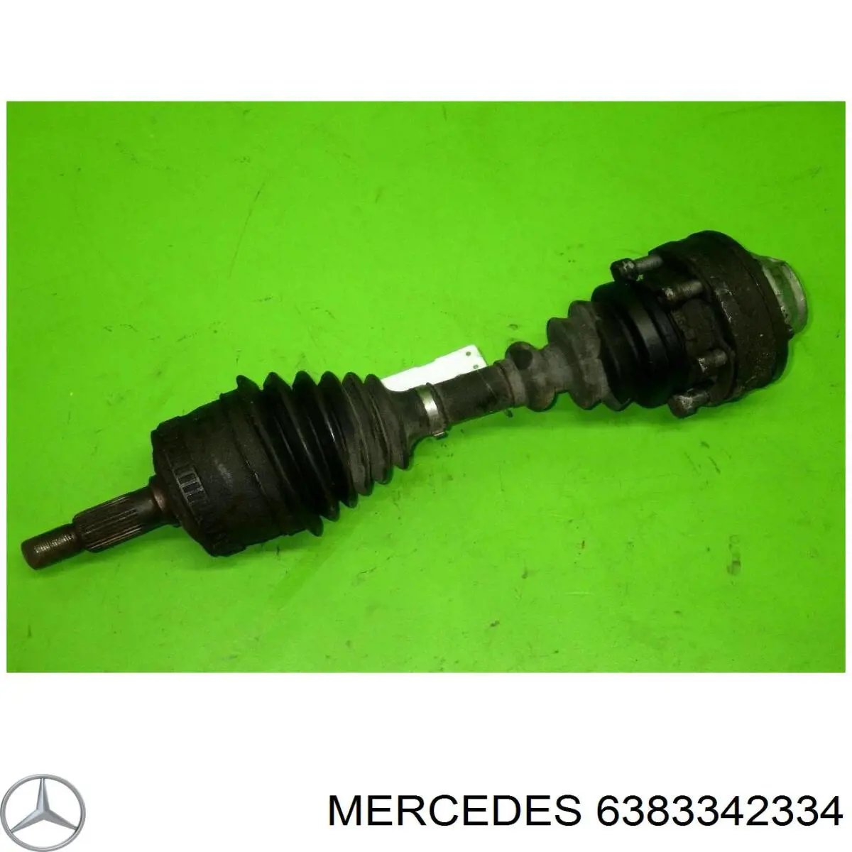 Полуось (привод) передняя Mercedes 6383342334 цена, от 104.41 USD