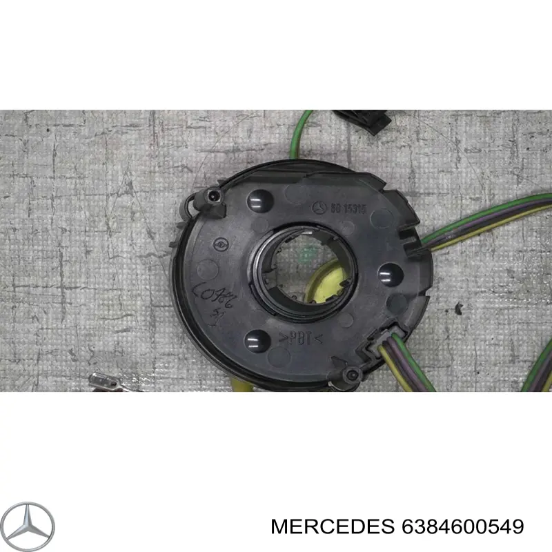 Шлейф руля A6384600549 Mercedes