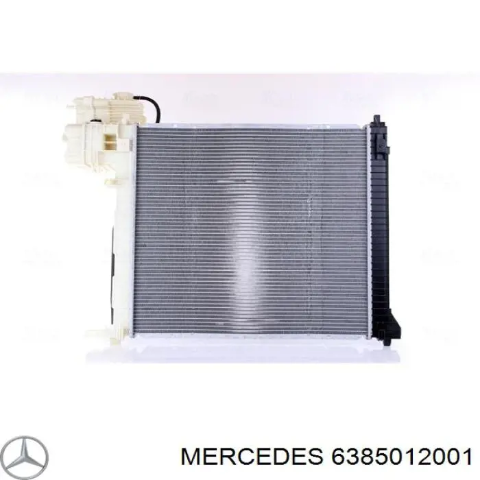 6385012001 Mercedes радиатор