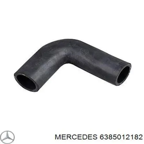 6385012182 Mercedes mangueira (cano derivado do sistema de esfriamento)