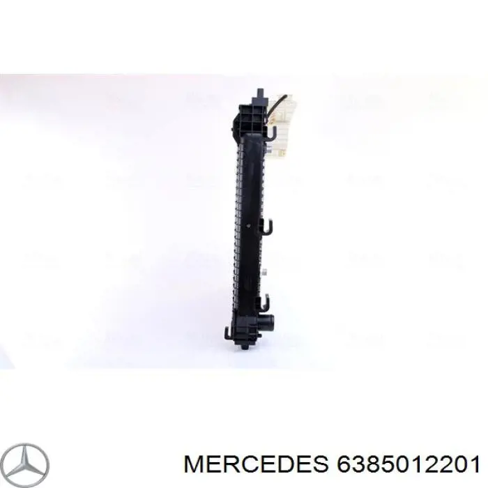 Радиатор охлаждения двигателя Mercedes 6385012201 цена, от 229.07 USD