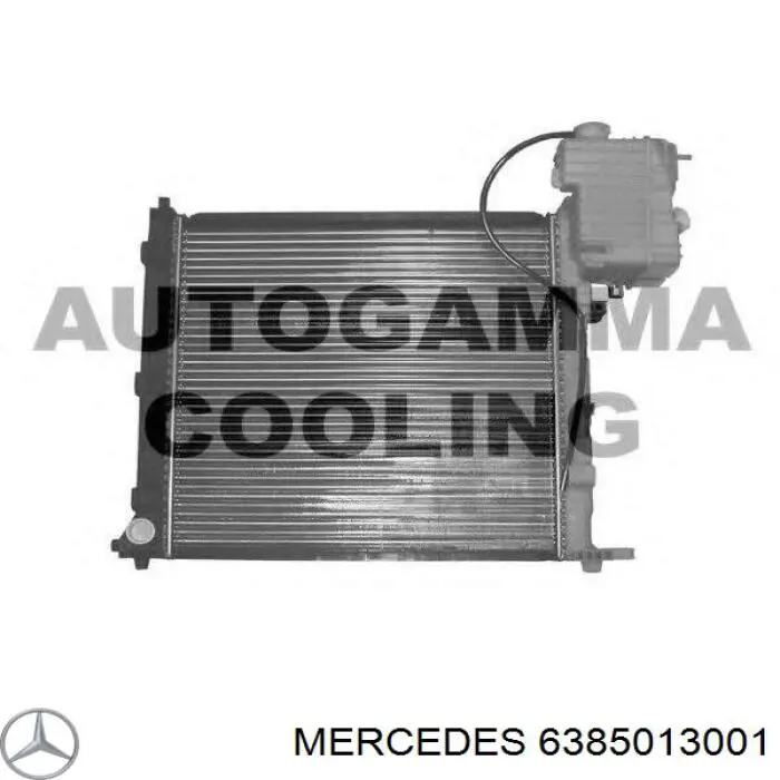 6385013001 Mercedes радиатор