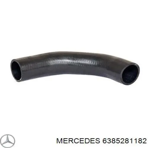 6385281182 Mercedes Патрубок воздушный, выход из компрессора (наддув)