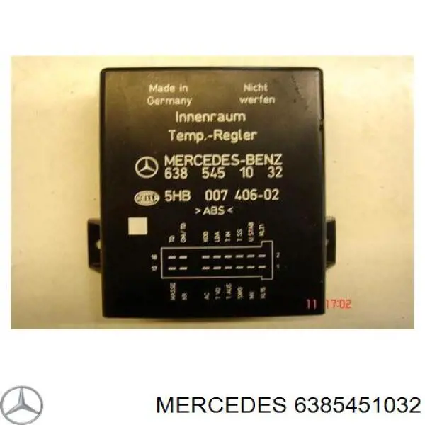 6385451032 Mercedes модуль управления (эбу климат-контролем)