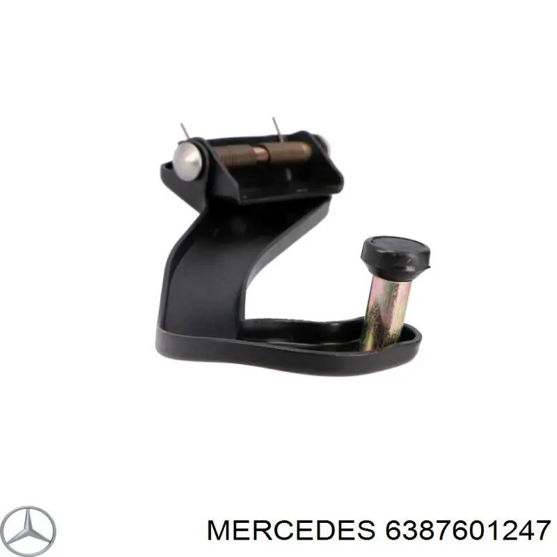 6387601247 Mercedes ролик двери боковой (сдвижной правый верхний)