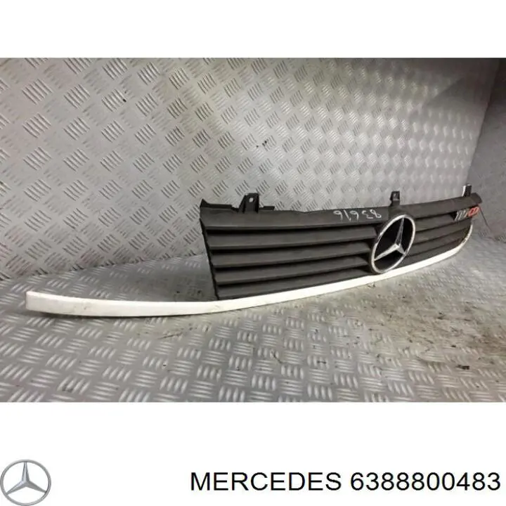 Облицовка радиатора Mercedes Vito I фургон (638) (1997 - 2003) цена, от 22.81 USD