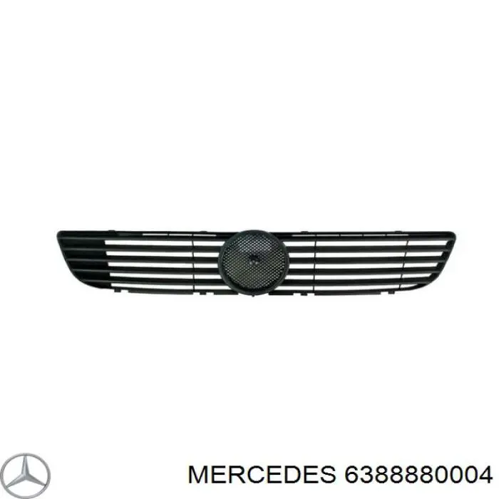 6388880004 Mercedes решетка радиатора