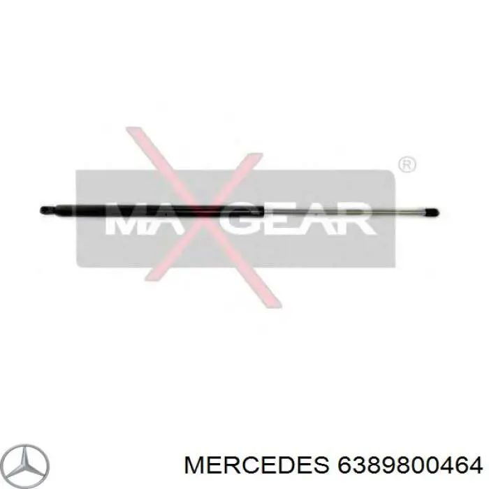 6389800464 Mercedes амортизатор багажника