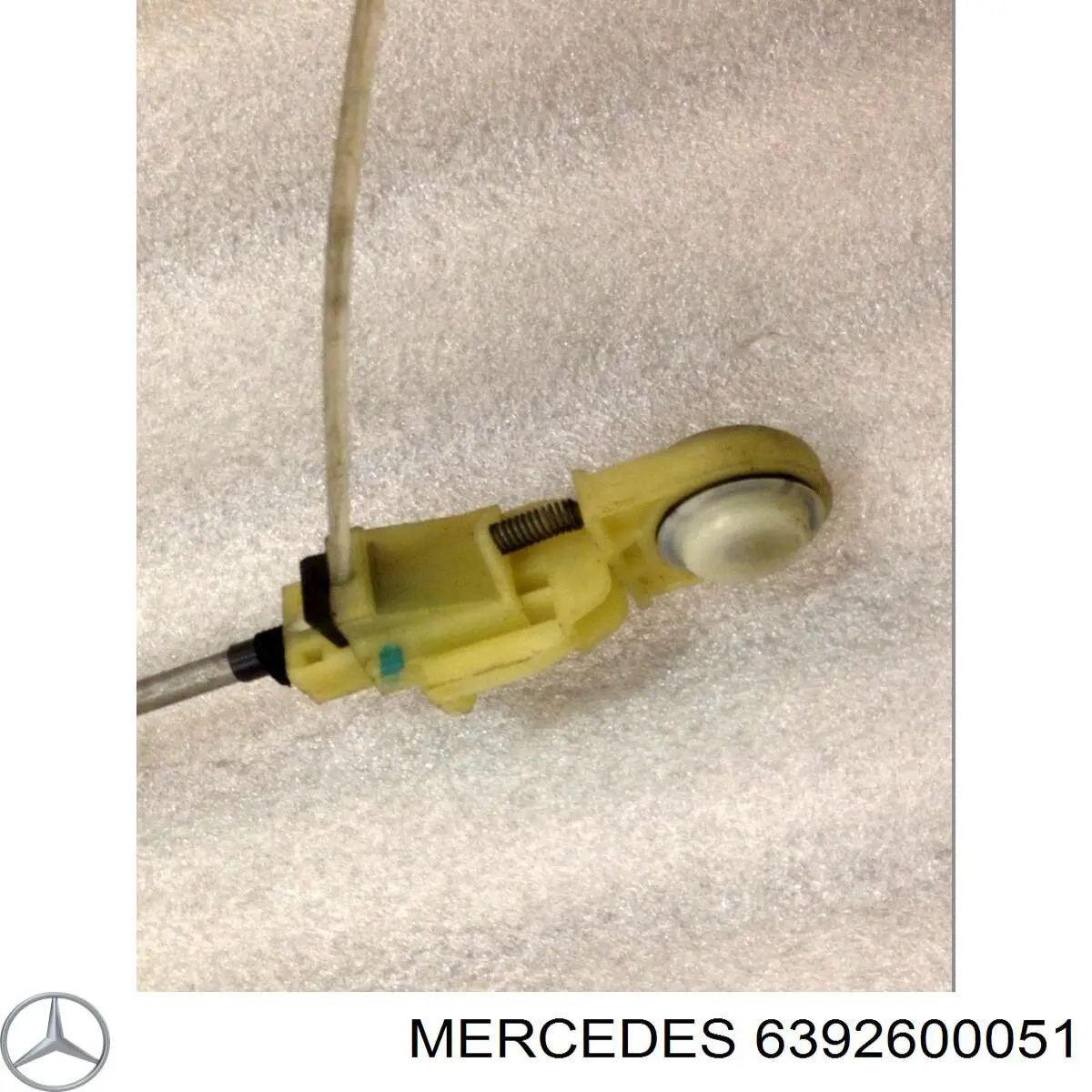 6392600051 Mercedes cabo de mudança (de seleção de velocidade)