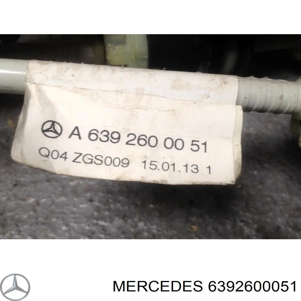 Трос переключения передач 6392600051 Mercedes