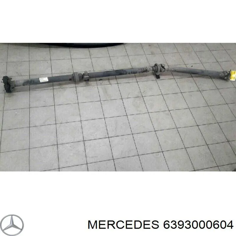 6393000604 Mercedes pedal de gás (de acelerador)