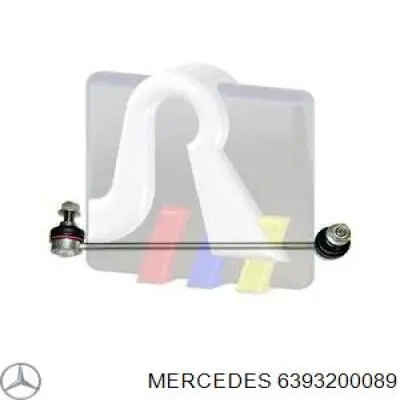 6393200089 Mercedes стойка стабилизатора переднего левая