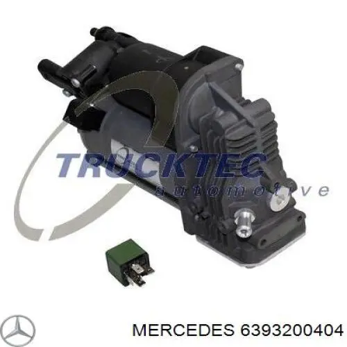 6393200404 Mercedes compressor de bombeio pneumático (de amortecedores)