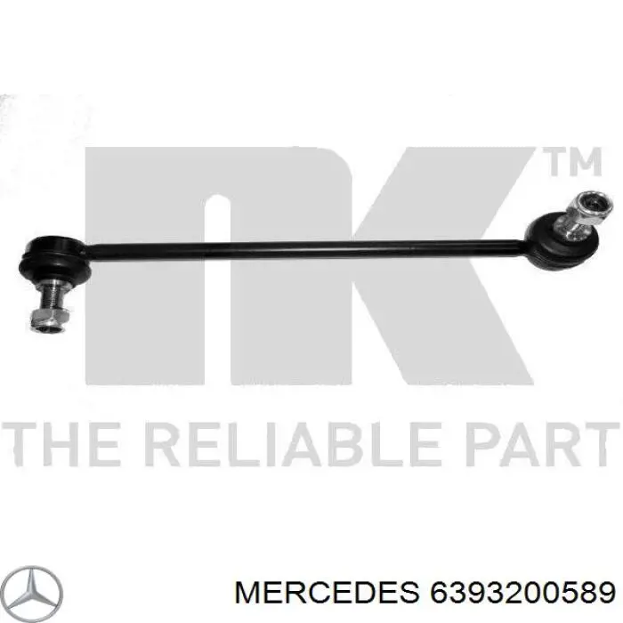 Линк стабилизатора, переднего, правый Mercedes 6393200589 цена, от 18.08 USD