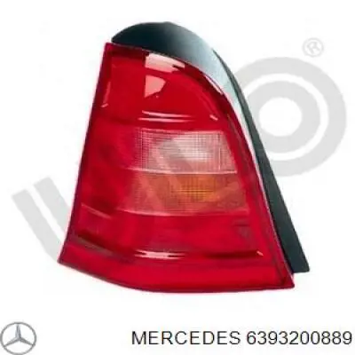 Стойка стабилизатора переднего правая 6393200889 Mercedes