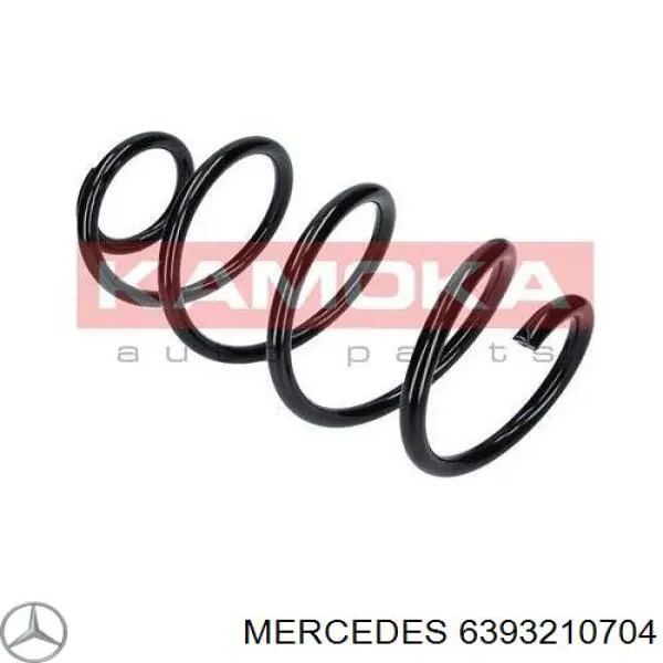 Передняя пружина 6393210704 Mercedes