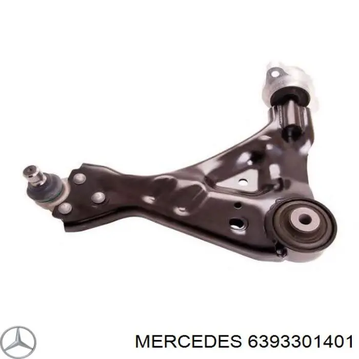 Рычаг передней подвески нижний левый 6393301401 Mercedes